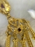 brincos vintage dourado e pedrarias na internet