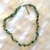 colar de pedra natural quartzo verde cascalho - comprar online