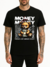 Camiseta Preta Urso Money Love Street Style