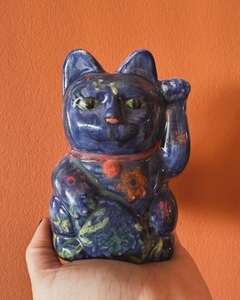 Gatito afortunado azul - comprar online