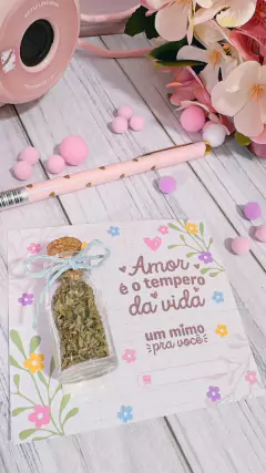 POTINHO DE TEMPERO COM CARTÃO