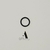 Argola nariz clicker pvd black aço A0563