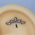 Labret cluster cinco folhas sem brilho TN0437