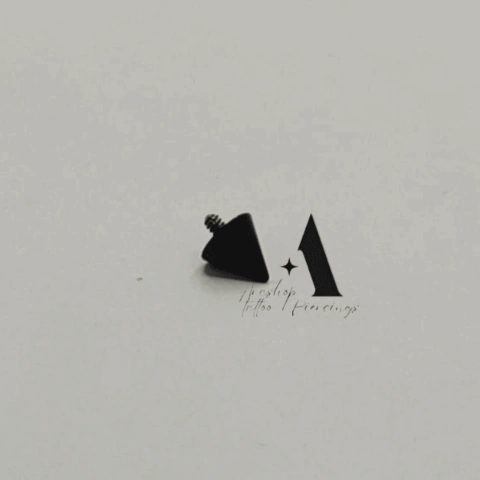 Spike titânio black 3mm TN0699