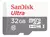 MICROSD 32GB SANDISK CLASE 10 (100M SANMSD-ULT32) - comprar online