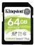 MICROSD KINGSTON SDCS2 64GB CANVAS SELECT PLUS CON ADAPTADOR SD 64GB - comprar online