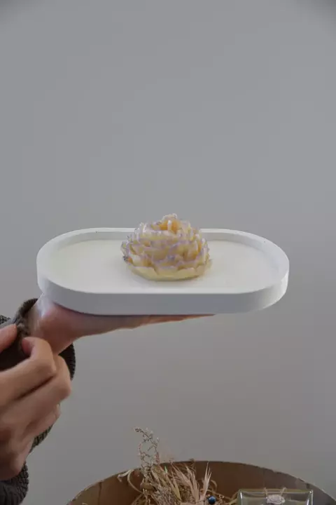 Vela Souvenirs Peonía Cerrada | Vela de soja decorativa y artesanal