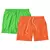 Kit 2 Shorts Bermuda Praia Tactel Liso Masculino