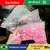 1000 Peças Bolsa Elástico De Cabelo Feminino Descartável Multicolorido