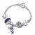 Cristal Coração Charme Pulseira para As Mulheres, Contas De Vidr - Vitrine Shop - Utilidades