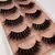 Eylash-cílios postiços de visão 5 pares, 1 caixa, maquiagem 3d - comprar online