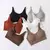 Imagem do Roupa interior feminina não montar anel de aço lingerie tubo superior envolto