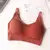 Roupa interior feminina não montar anel de aço lingerie tubo superior envolto - comprar online