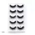 Eylash-cílios postiços de visão 5 pares, 1 caixa, maquiagem 3d