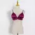 Twotwinstyle casual conjunto de três peças para as mulheres com decote em v se