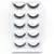 Eylash-cílios postiços de visão 5 pares, 1 caixa, maquiagem 3d - Vitrine Shop - Utilidades