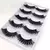Imagem do Eylash-cílios postiços de visão 5 pares, 1 caixa, maquiagem 3d