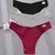 Finetoo 3 pçs calcinha brasileira de algodão calcinha feminina v cintura g-str - comprar online