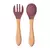 Colher e garfo para alimentação do bebê, 2 peças, grau alimentar, dicas de s