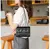 Bolsa Crossbody de couro com corrente para mulheres, bolsas de luxo, bolsas de o - Vitrine Shop - Utilidades