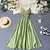 Vestido longo com decote em V - Vitrine Shop - Utilidades