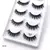 Eylash-cílios postiços de visão 5 pares, 1 caixa, maquiagem 3d - loja online