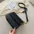 Gusure Small Leather Crossbody Bags para Mulheres, Cadeia Ombro Messenger Bag, L - loja online