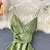 Vestido longo com decote em V - comprar online