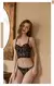 Biiggxx-Lingerie Sexy Francesa Set para Mulheres, Roupa Interior Bonito, Sutiã na internet
