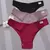 Finetoo 3 pçs calcinha brasileira de algodão calcinha feminina v cintura g-str - comprar online