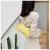 Bolsas femininas com zíper padrão crocodilo, sacos quadrados simples e pequeno
