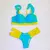 BLESSKISS-Conjunto de biquíni feminino push-up, maiô sexy, tanga, atadura de n na internet