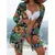 Imagem do Biquínis sexy e conjunto de capas femininas, roupa de banho estampada, maiô de
