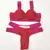 BLESSKISS-Conjunto de biquíni feminino push-up, maiô sexy, tanga, atadura de n - loja online