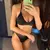 Sexy Halter com nervuras maiô feminino, maiô feminino, biquíni de cintura alt