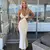Vestido maxi criptográfico sem encosto feminino, cinta de espaguete, vestido de - comprar online