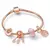 Cristal Coração Charme Pulseira para As Mulheres, Contas De Vidr - Vitrine Shop - Utilidades