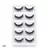 Eylash-cílios postiços de visão 5 pares, 1 caixa, maquiagem 3d - loja online