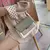 Gusure Small Leather Crossbody Bags para Mulheres, Cadeia Ombro Messenger Bag, L