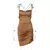 Dulzura-Mini Vestido de Alça de Cetim Feminino, Renda franzida, Bandagem Cruzad - comprar online