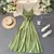 Vestido longo com decote em V - Vitrine Shop - Utilidades