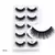 Eylash-cílios postiços de visão 5 pares, 1 caixa, maquiagem 3d - Vitrine Shop - Utilidades