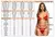 Imagem do Nova sexy v-bar underwired sutiã push-up biquíni feminino roupa de banho femin