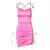 Dulzura-Mini Vestido de Alça de Cetim Feminino, Renda franzida, Bandagem Cruzad - Vitrine Shop - Utilidades