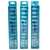 Unha Postiça Glittter Cores:Azul Claro (1232321) - comprar online