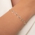 PULSEIRA CORRENTE DOIS CORAÇÕES VAZADOS (019285)