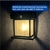 LUMINARIA LED SOLAR ARANDELA EXTERNA COM SENSOR ACENDIMENTO AUTOMÁTICO (8068) na internet