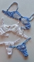 Imagem do Conjunto Afrodite - Tule transparente com detalhes foral, Tule e Renda (1019)