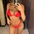 Nova sexy v-bar underwired sutiã push-up biquíni feminino roupa de banho femin - Vitrine Shop - Utilidades
