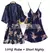 Imagem do Conjunto Rayon Wedding Robe feminino, Noiva, Dama de honra, Robe, Vestido, Renda